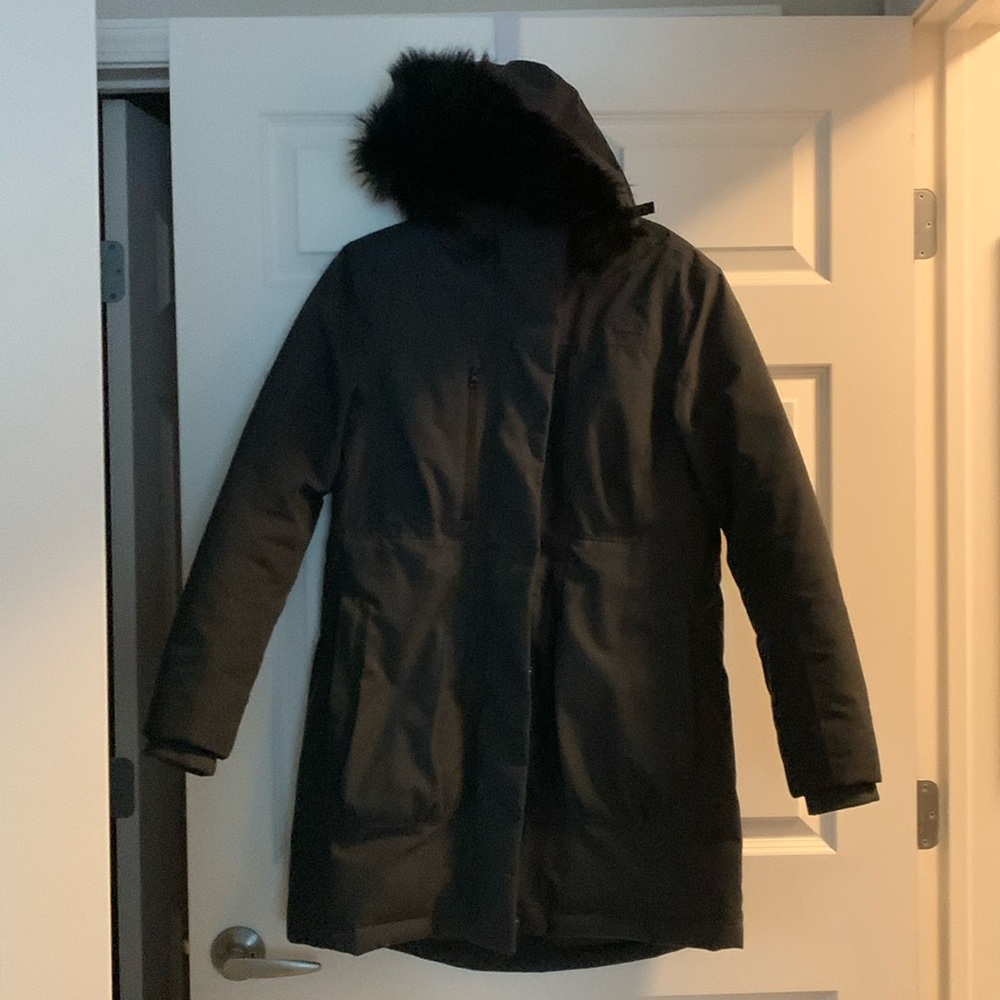 North face winter parka